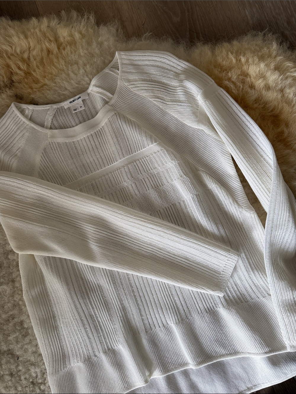 HELMUT LANG mesh top✨